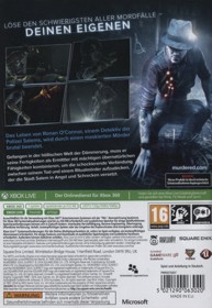 Murdered: Soul Suspect - Box - Back (Germany) - 492x715
