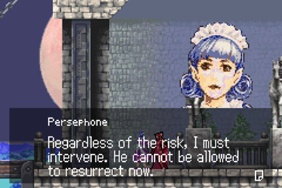 Castlevania: Aria of Sorrow: Persephone - Screenshot - Gameplay (North America) - 240x160