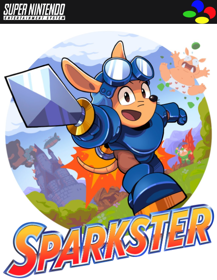Sparkster - Poster (North America) - 500x646