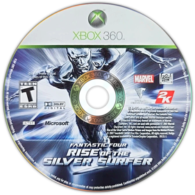 Fantastic Four: Rise of the Silver Surfer - Disc (North America) - 673x673
