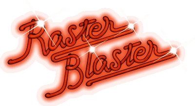 Raster Blaster - Clear Logo (United States) - 2831x1551