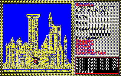 Xanadu: Dragon Slayer II - Screenshot - Gameplay (Japan) - 640x400