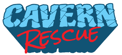 Cavern Rescue - Clear Logo (North America) - 2400x1082