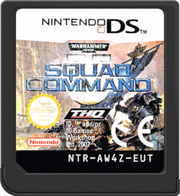 Warhammer 40,000: Squad Command - Cart - Front (Europe) - 517x564