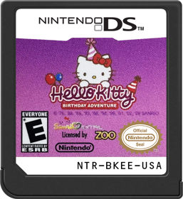 Hello Kitty: Birthday Adventures - Cart - Front (North America) - 517x564