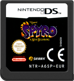 The Legend of Spyro: A New Beginning - Cart - Front (Europe) - 517x564