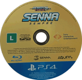 Horizon Chase Turbo: Senna Sempre - Disc (Brazil) - 810x789