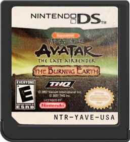 Avatar: The Last Airbender: The Burning Earth - Cart - Front (North America) - 517x564