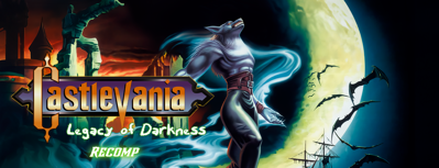 Castlevania: Legacy of Darkness Recomp - Banner (World) - 3228x1237