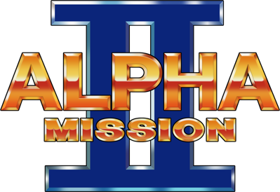 Alpha Mission II - Clear Logo (North America) - 3020x2075