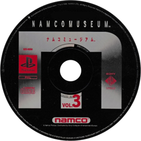 Namco Museum Vol. 3 - Disc (Europe) - 600x600