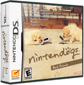 Nintendogs: Best Friends - Box - 3D (North America) - 871x878