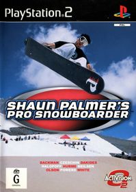 Shaun Palmer's Pro Snowboarder - Box - Front (Australia) - 569x800