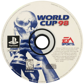 World Cup 98 - Disc (North America) - 600x600