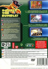 Digimon Rumble Arena 2 - Box - Back (Europe) - 560x800
