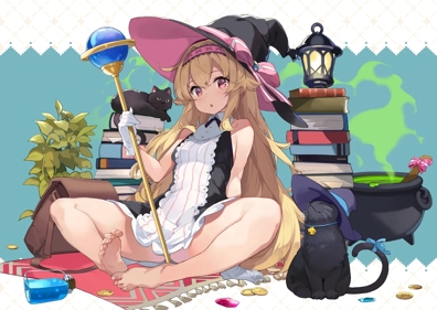 Little Witch Nobeta - Fanart - Background (World) - 1280x907