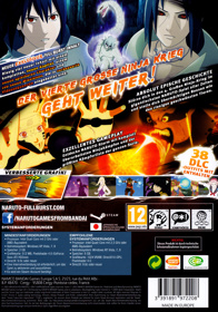 Naruto Shippuden: Ultimate Ninja Storm 3 Full Burst HD - Box - Back (Germany) - 999x1429