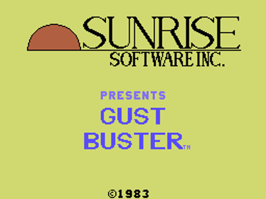 Gust Buster - Screenshot - Game Title (World) - 256x192