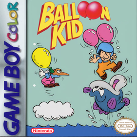 Balloon Fight GB - Fanart - Box - Front (United States) - 600x600