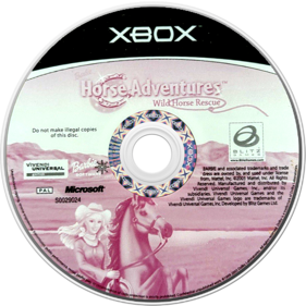 Barbie Horse Adventures: Wild Horse Rescue - Disc (Europe) - 800x800