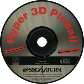 hyper 3-D Pinball - Disc (Japan) - 1430x1430