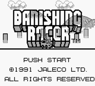 Banishing Racer - Screenshot - Game Title (World) - 160x144