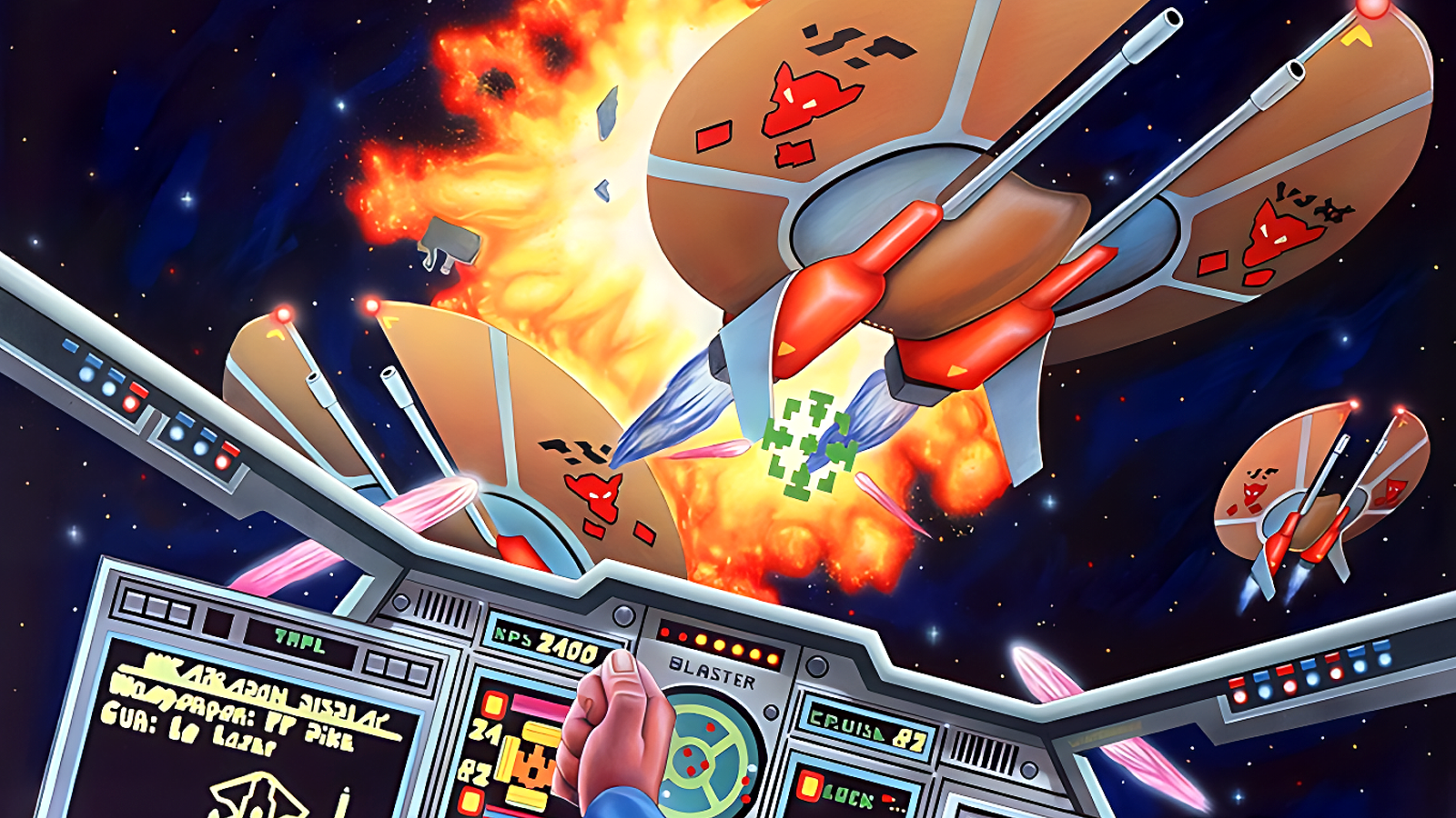 Illustration of Wing Commander