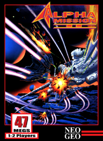 Alpha Mission II - Fanart - Box - Front (World) - 788x1080