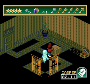 Casper (Natsume) - Screenshot - Gameplay (Japan) - 256x239