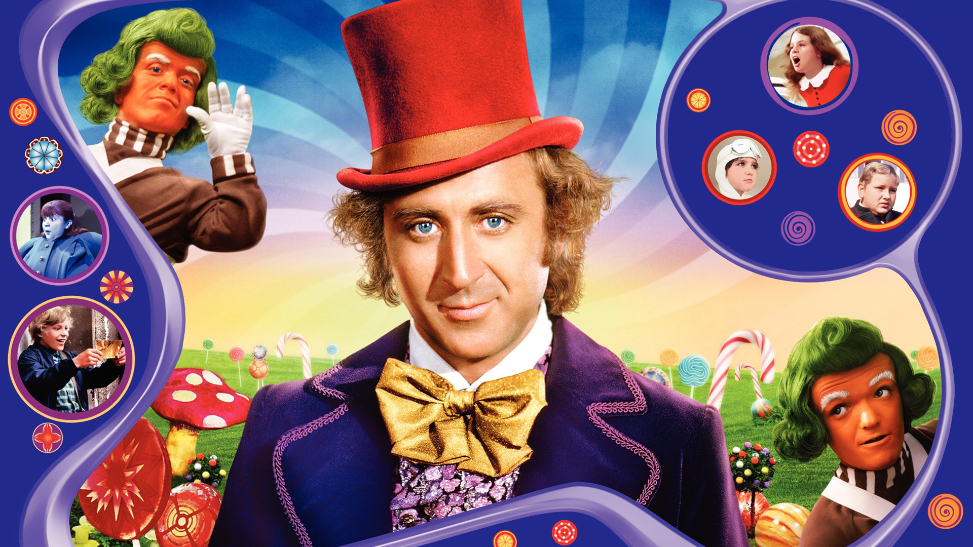 Illustration of Willy Wonka & The Chocolate Factory