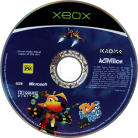 Ty the Tasmanian Tiger 3: Night of the Quinkan - Disc (Australia) - 777x777