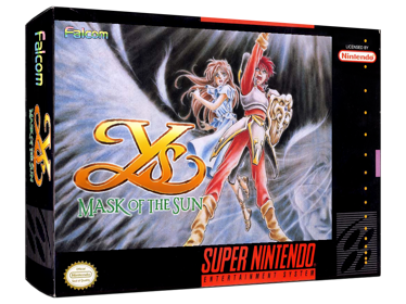 Ys IV: Mask of the Sun - Box - 3D (World) - 1024x768