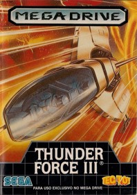 Thunder Force III - Box - Front (Brazil) - 958x1359
