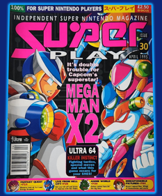 Mega Man X2 - Advertisement Flyer - Front (United Kingdom) - 1328x1600