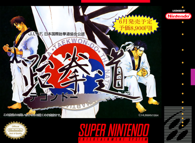 Taekwon-Do - Fanart - Box - Front (Japan) - 1500x1096