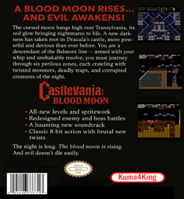 Castlevania: Blood Moon - Box - Back (World) - 1108x1200