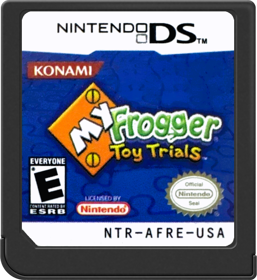 My Frogger Toy Trials - Cart - Front (North America) - 517x564