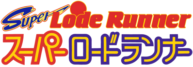 Super Lode Runner - Clear Logo (Japan) - 4500x1573
