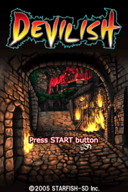 Classic Action: Devilish - Screenshot - Game Title (World) - 256x384
