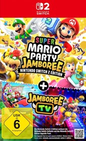 Super Mario Party Jamboree: Nintendo Switch 2 Edition + Jamboree TV - Box - Front (Germany) - 859x1414