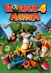 Worms 4: Mayhem - Fanart - Box - Front (World) - 1051x1496