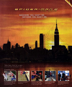 Spider-Man 2 - Advertisement Flyer - Front (United States) - 1904x2290