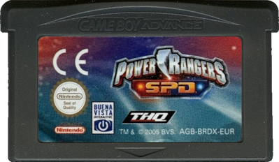 Power Rangers: S.P.D. - Cart - Front (Europe) - 702x408