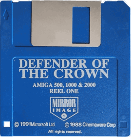 Defender of the Crown - Disc (Europe) - 731x763