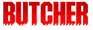 Butcher - Clear Logo (World) - 2040x668