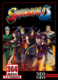 Sengoku 3 - Fanart - Box - Front (World) - 788x1080