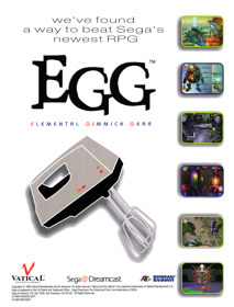 EGG: Elemental Gimmick Gear - Advertisement Flyer - Front (United States) - 1672x2200