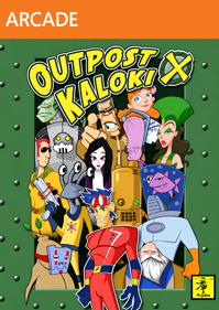 Outpost Kaloki X - Fanart - Box - Front (World) - 1700x2400
