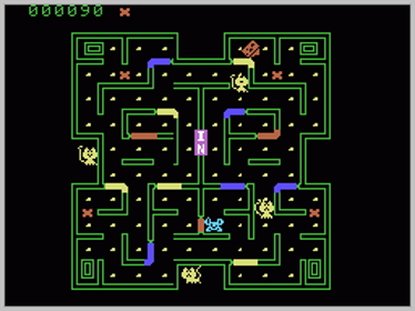 Mouse Trap - Screenshot - Gameplay (World) - 256x192