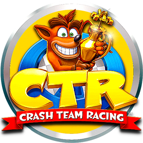 CTR: Crash Team Racing - Clear Logo (World) - 512x512